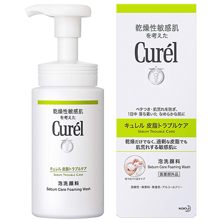 キュレル 皮脂トラブルケア泡洗顔料