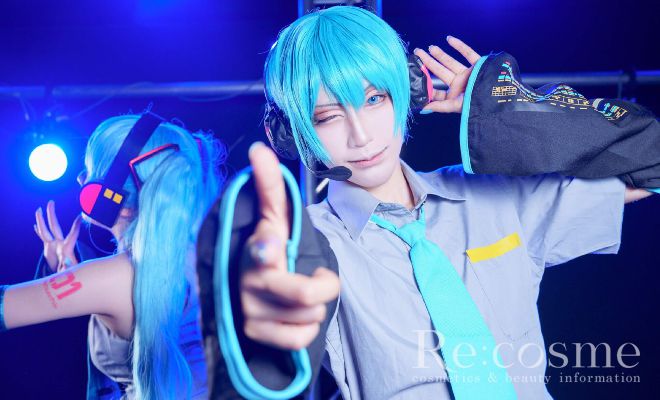 NOZOMUさんコスプレのポージング